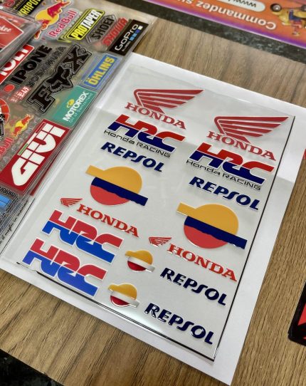 Honda Stickers Autocollant 3D