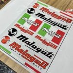Malaguti Stickers Autocollant 3D