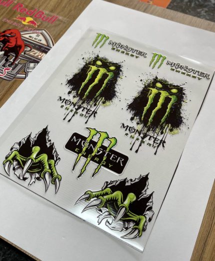 Monster Stickers Autocollant 3D