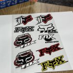 Fox Stickers Autocollant 3D