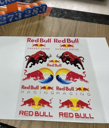 RedBull Stickers Autocollant 3D