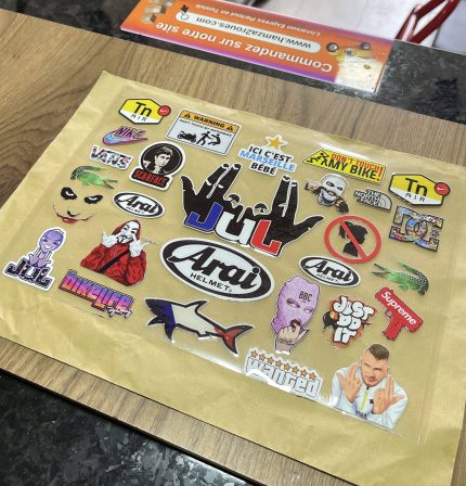 Arai Jul XL Stickers Autocollant 3D