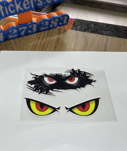Devil Eye Autocollant 3D